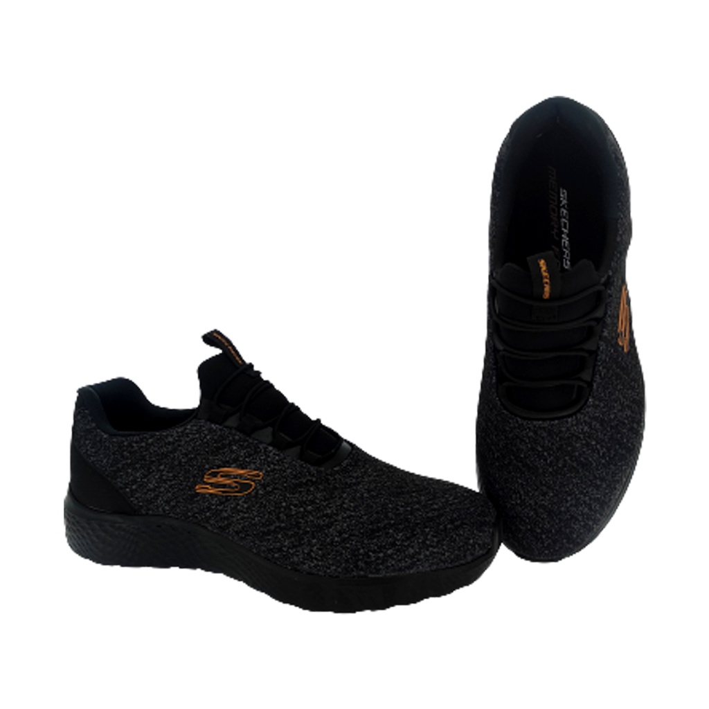 Black and orange clearance skechers